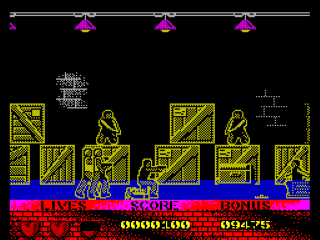 Beverly Hills Cop screenshot 3 for ZX Spectrum